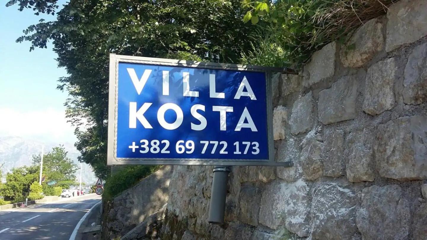 Villa Kosta Donji Morinj Exterior photo